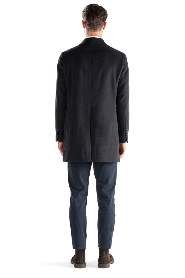 LOCOROTONDO - Navy Wool and Cashmere