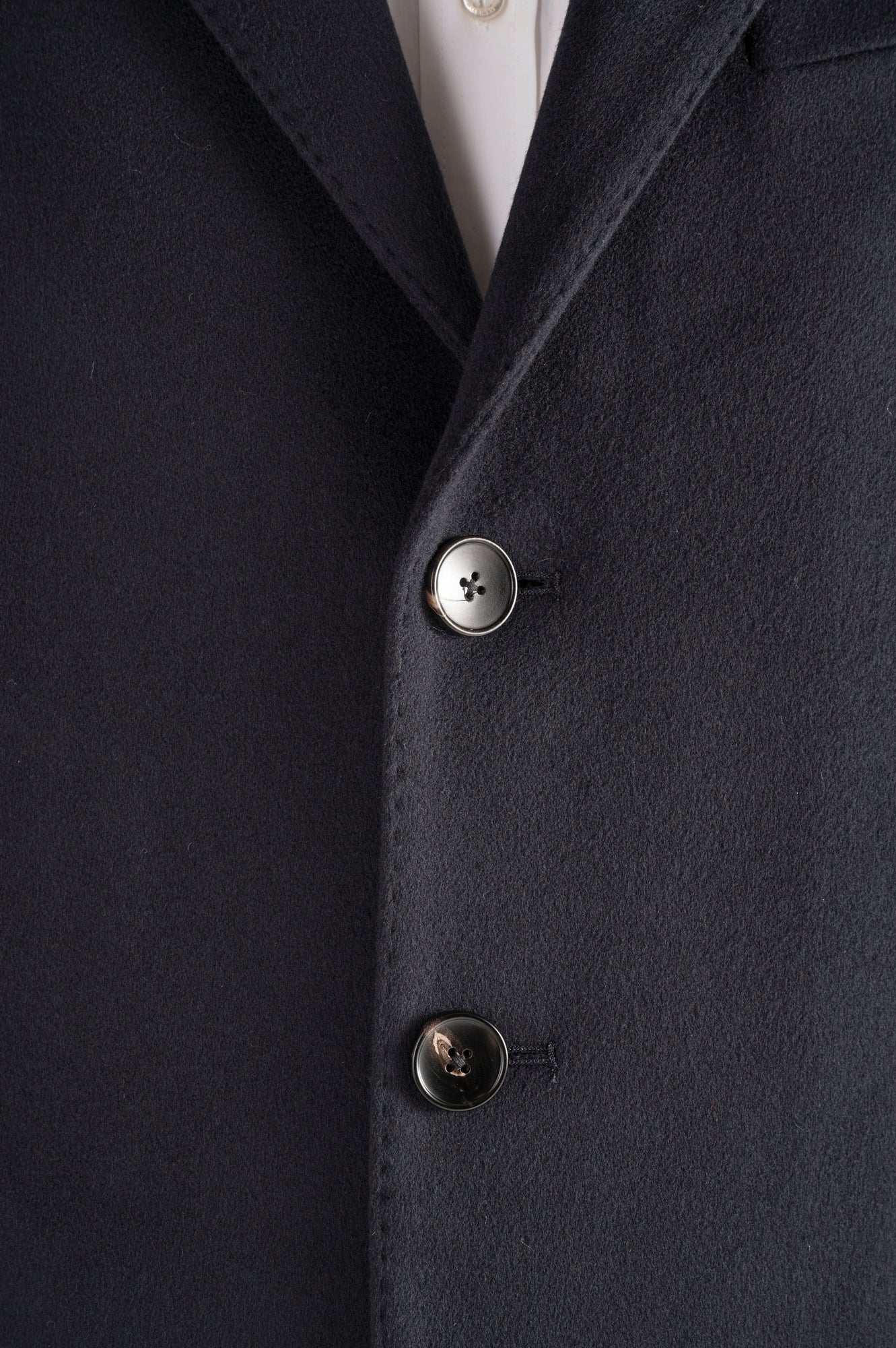 LOCOROTONDO - Navy Wool and Cashmere