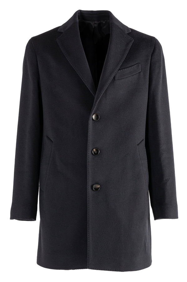 LOCOROTONDO - Navy Wool and Cashmere
