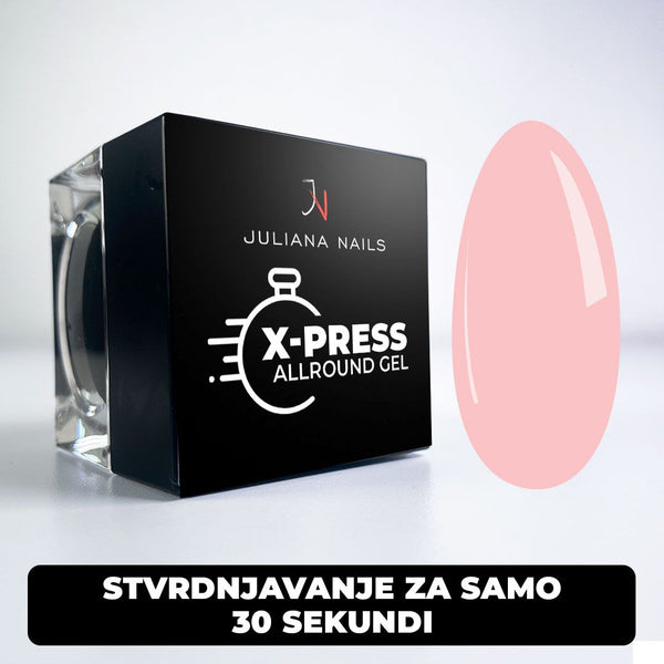 X-Press Allround Gel – 30 sec. – Cover Nude