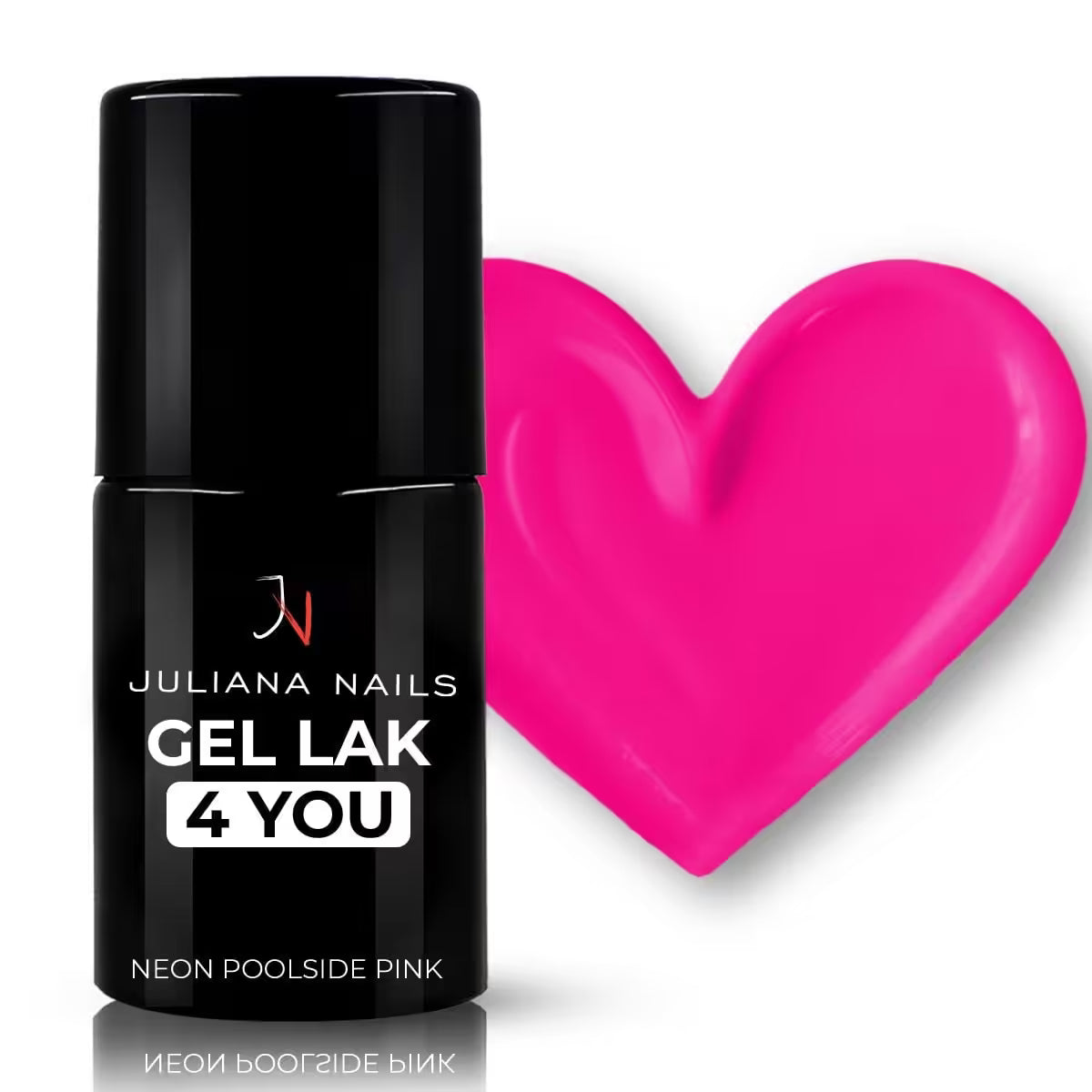 Gel Polish 4 YOU - Neon Poolside Pink 6ml
