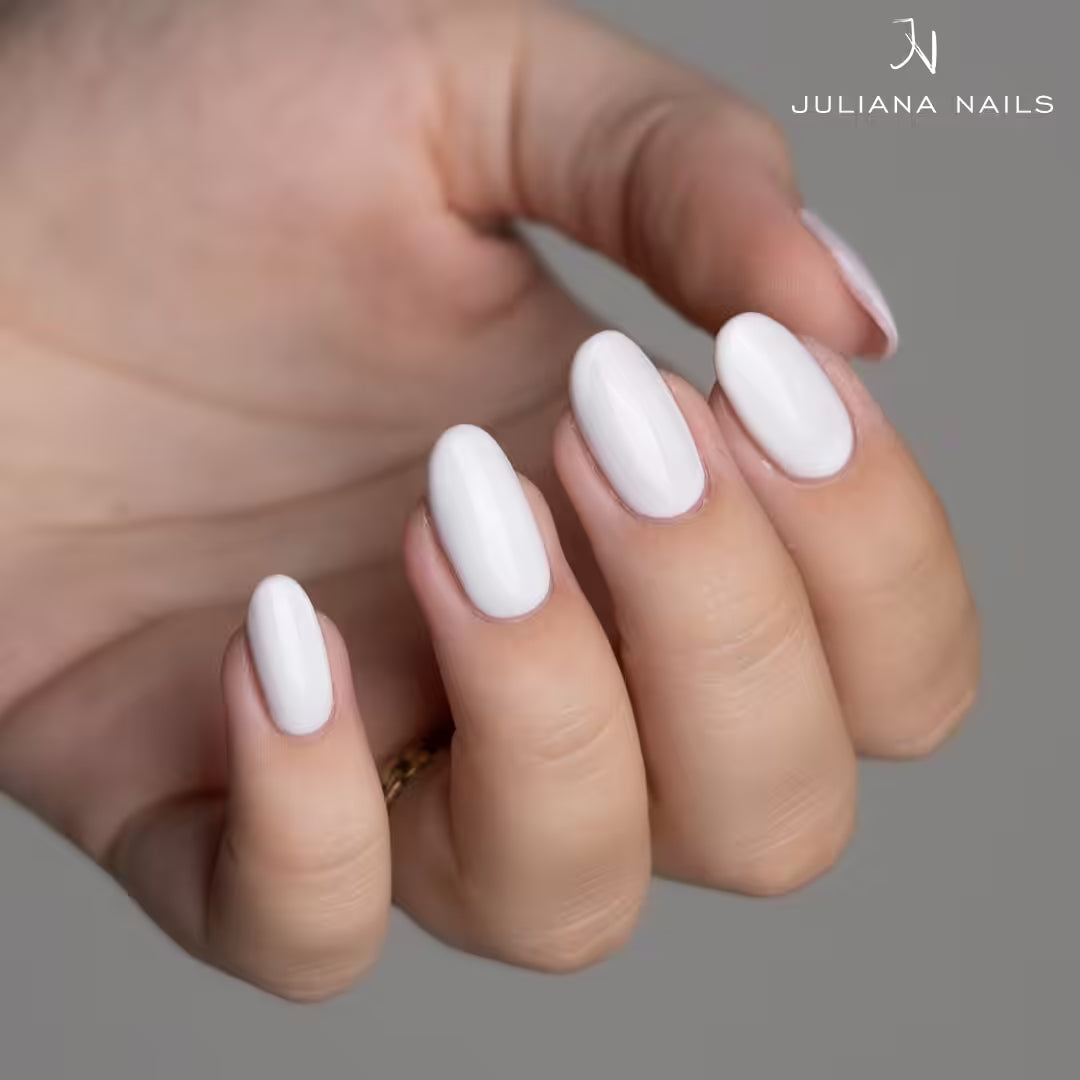 BioBased Permanent Nail Polish - Bright White 6ml
