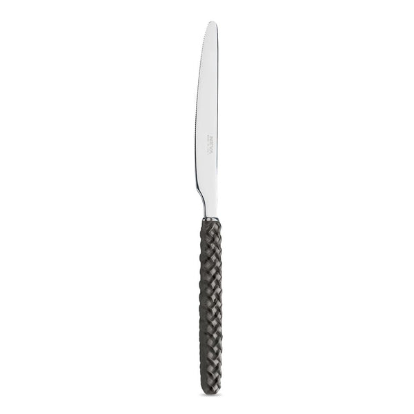4 Table Knives - Black Weave LD14203C