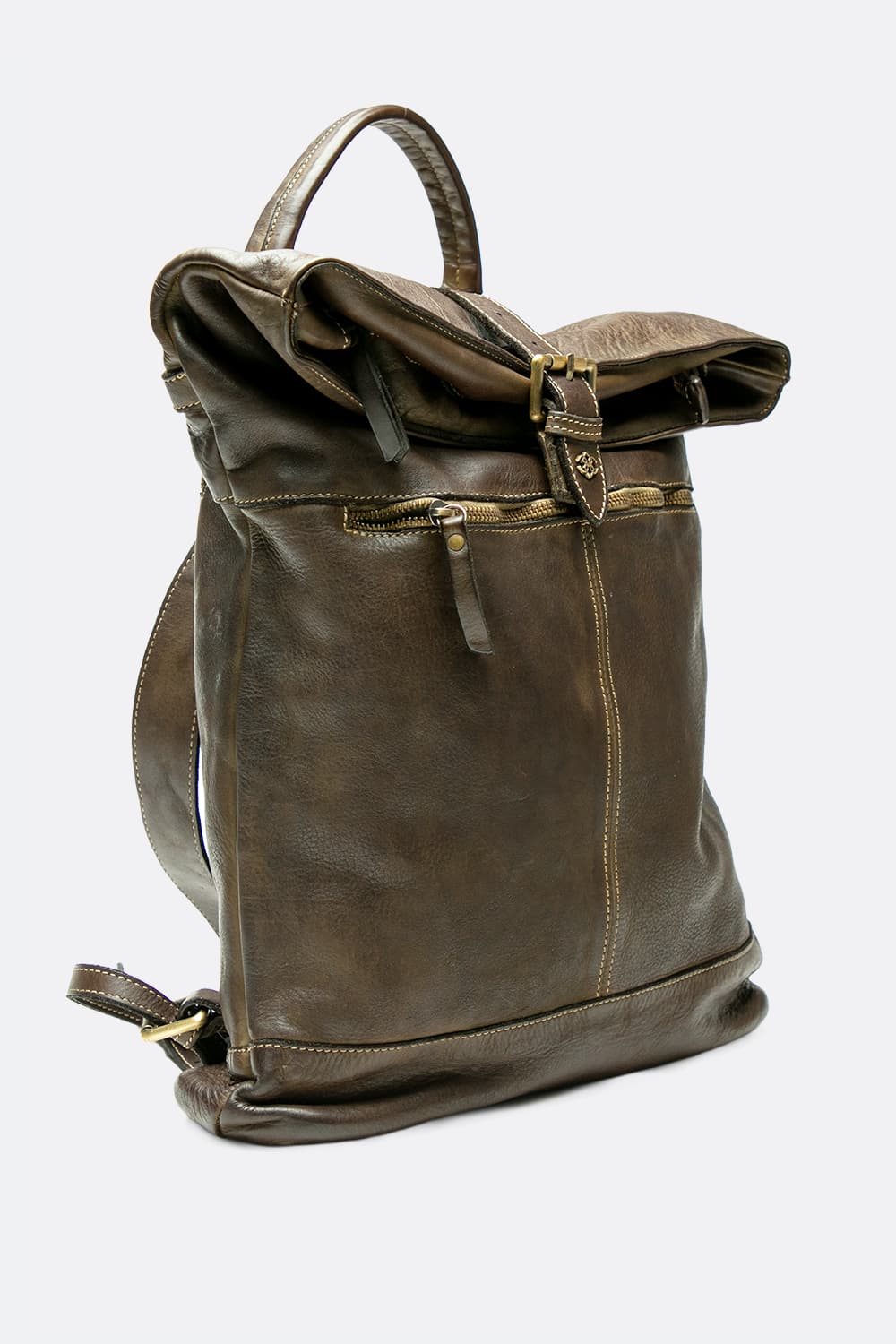 Zaino Grosseto 100% vera pelle Made in Italy - Barone Firenze