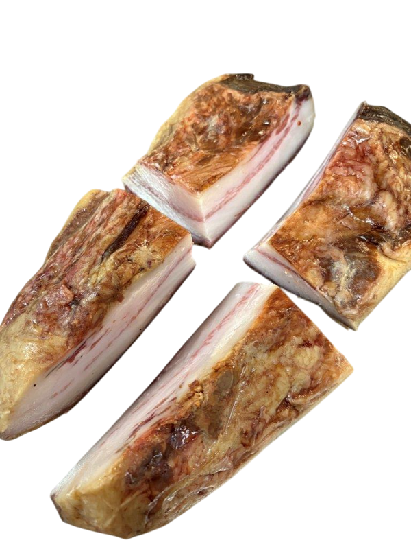 guanciale porco preto