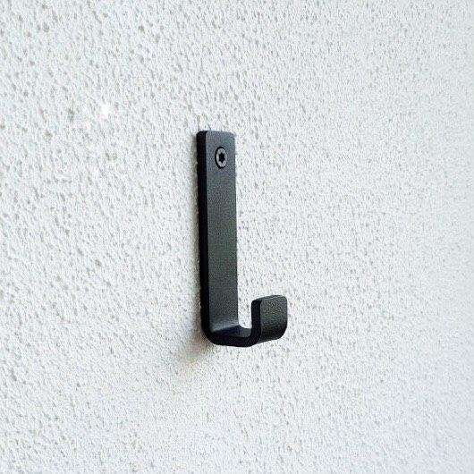 Industrial Hooks Matte Black - Set