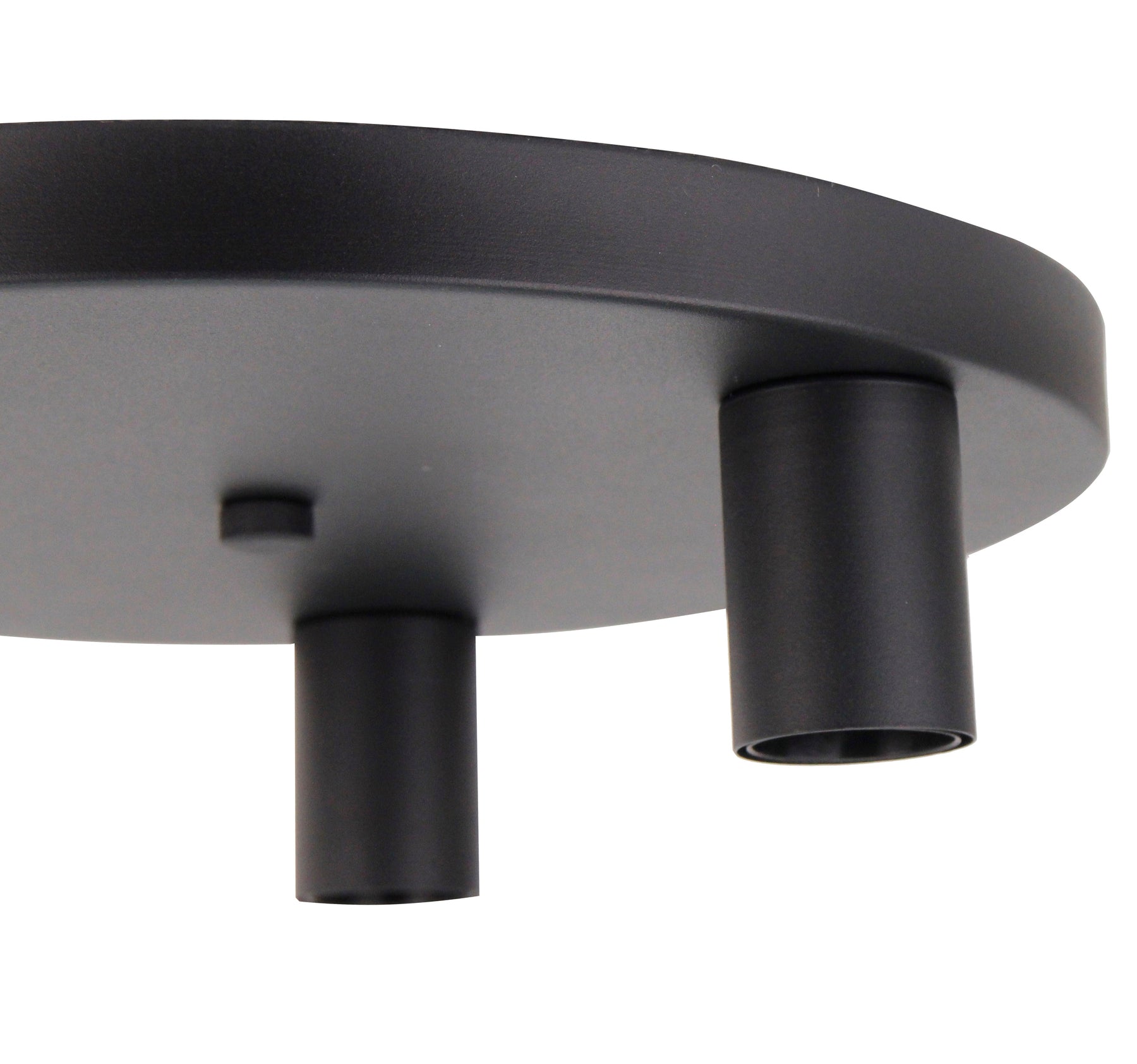Plafondlamp Chericoni Basic, zwart, Ø28 cm, 3 lichtpunten, E27 fitting. Modern design voor stijlvolle interieurverlichting.