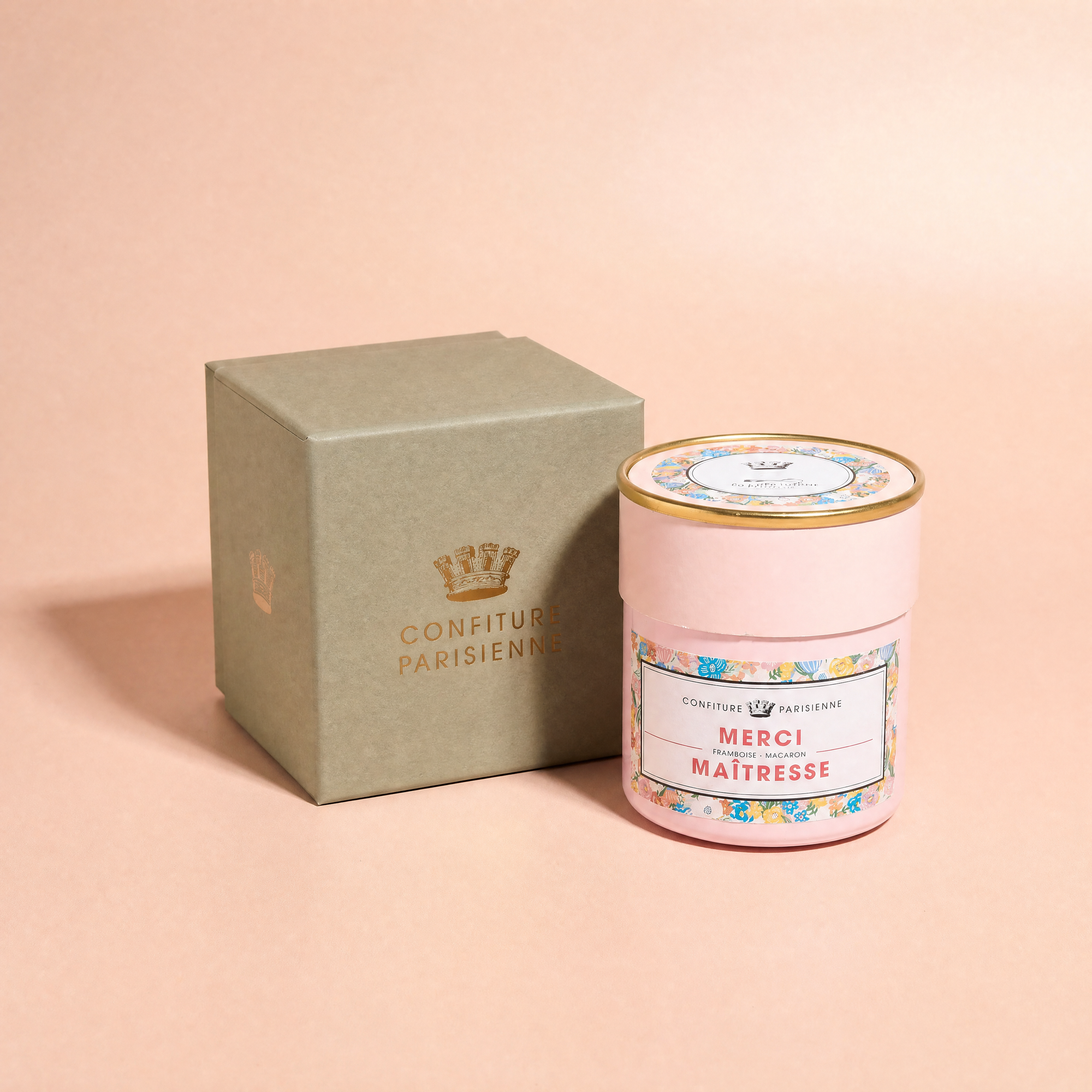 Raspberry Macaron Thank You Teacher in its Box (jar + box)