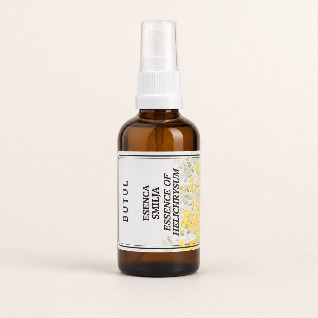 Hidrolat smilja 100 ml Butul v jantarni steklenički