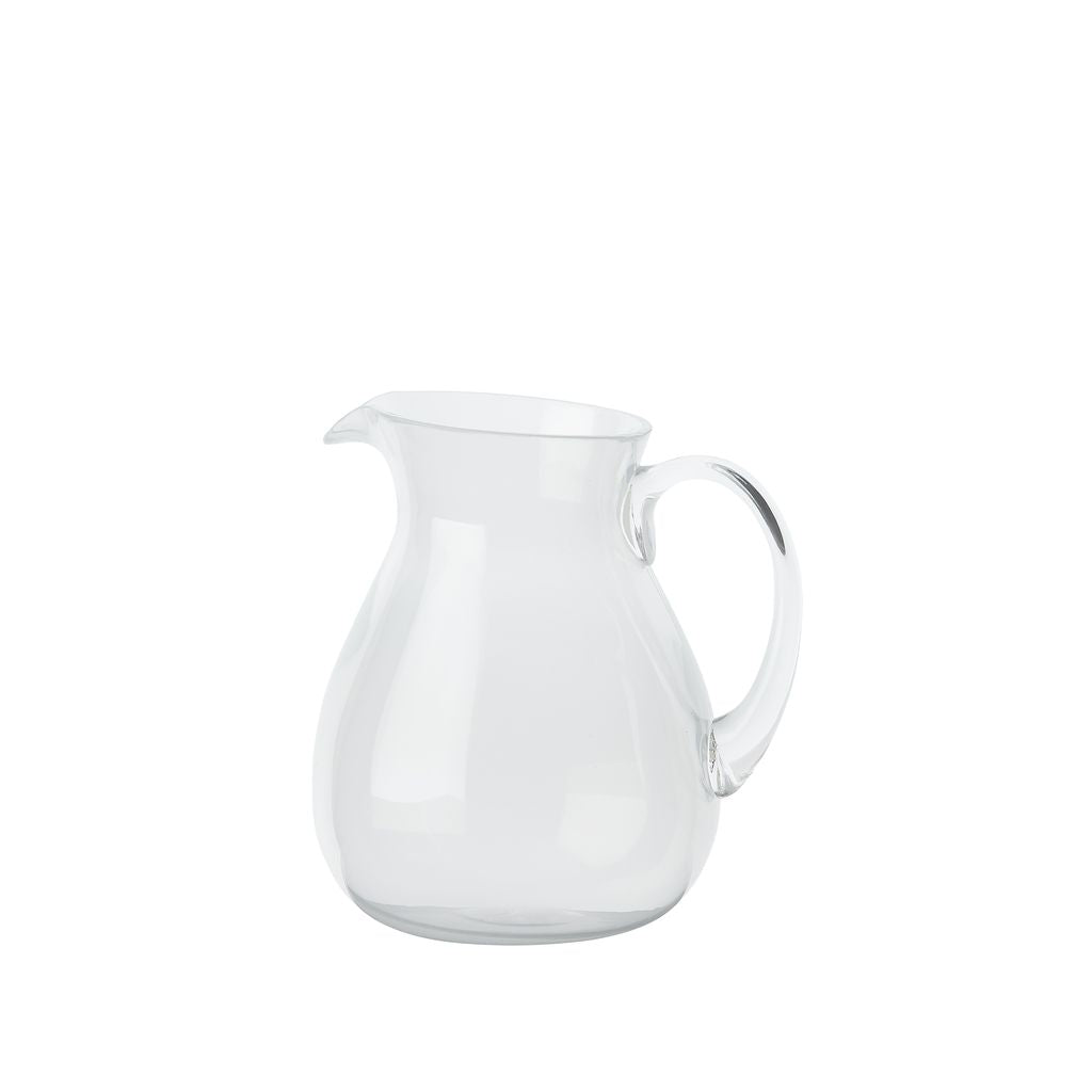 SMALL PITCHER 1 LT. - WHITE TRANSPARENT - MEMENTO SYNTH