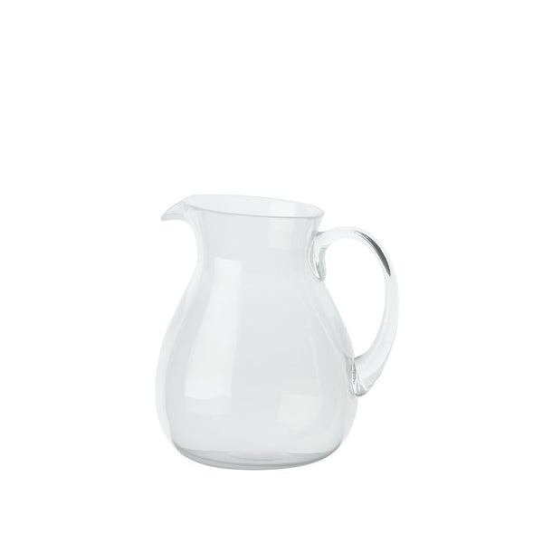 SMALL PITCHER 1 LT. - WHITE TRANSPARENT - MEMENTO SYNTH