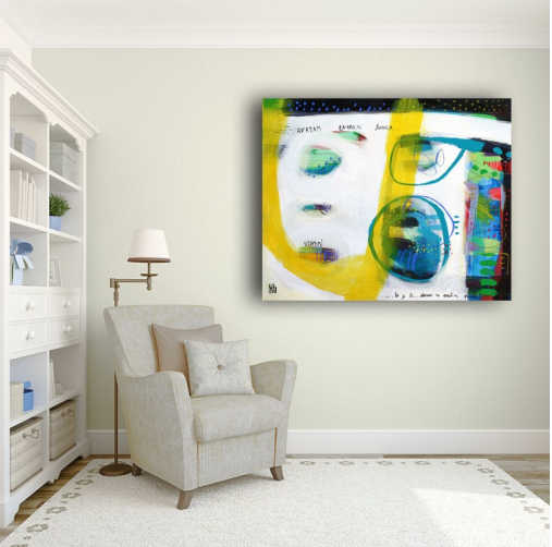 I'm catching sun energy... 100x80