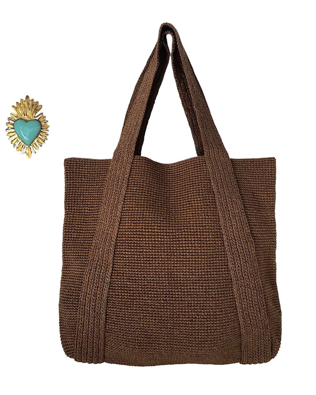 Brown Color Beach Bag