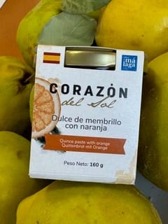 Quince paste with orange - Heart of the Sun