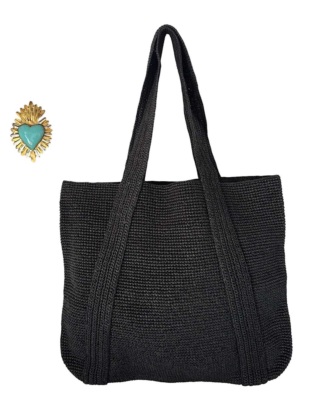 Black Beach Bag