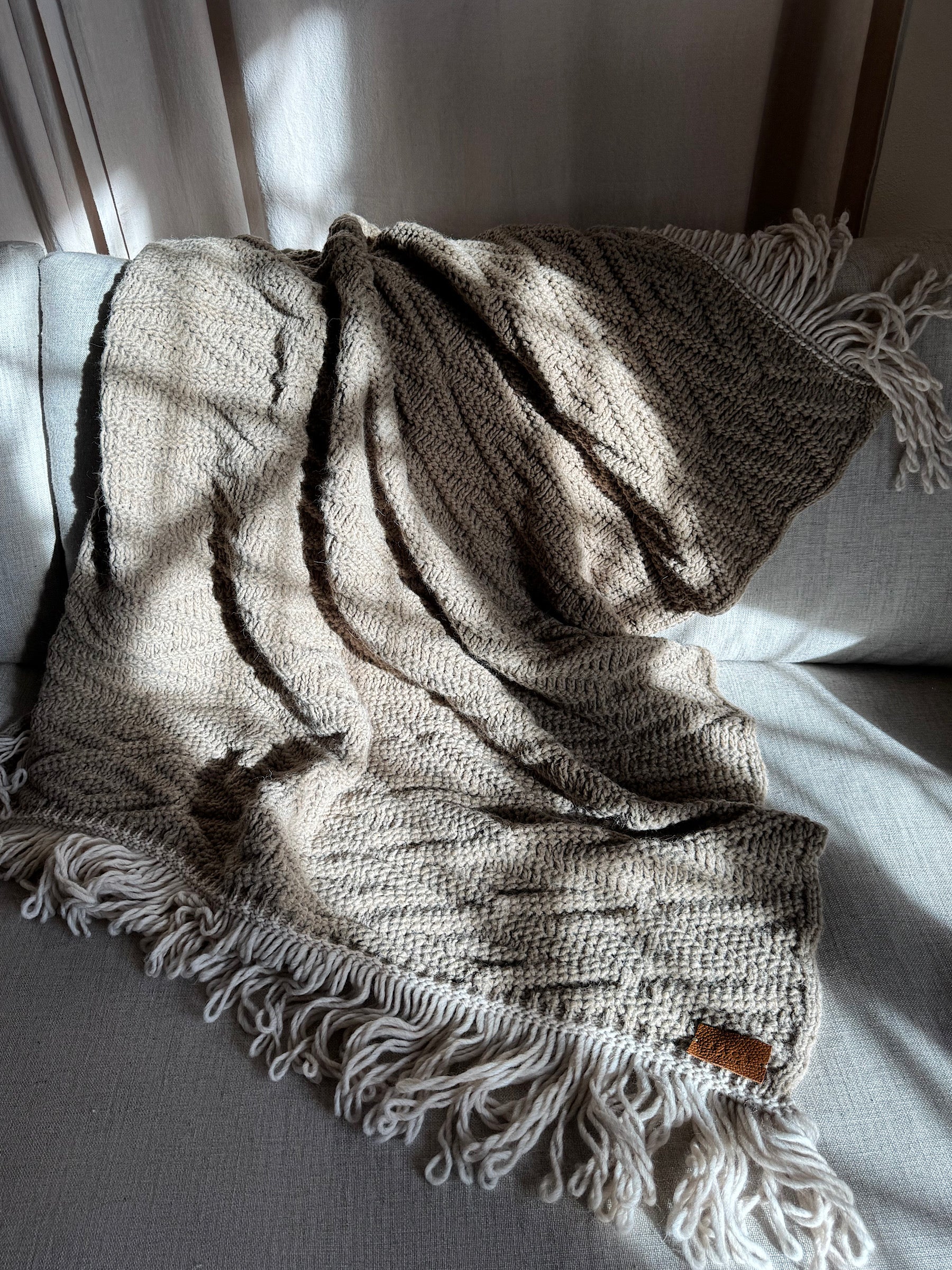 Sacs Home Wollen Taupe