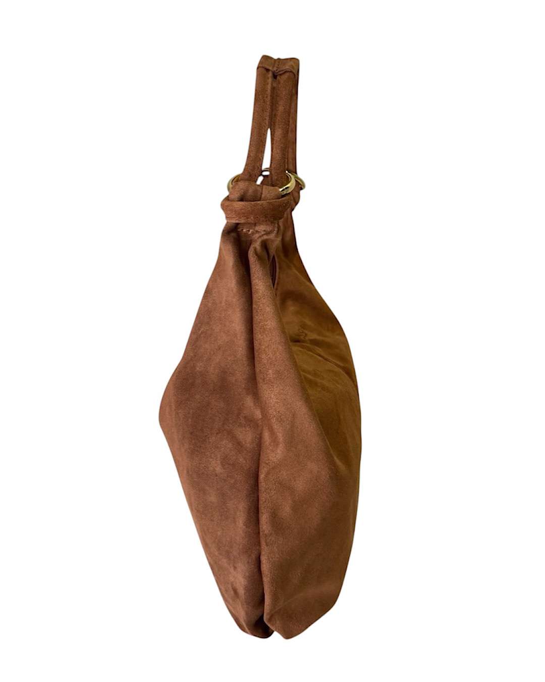 Adele Suede Bag in Brown