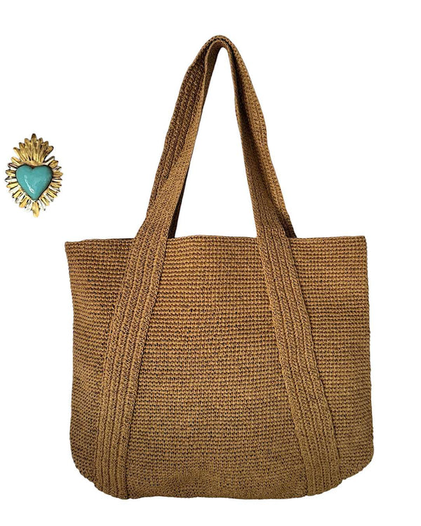 Beach Bag in Rope Color