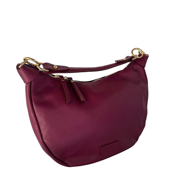 Cru Col Burgundy Genuine Leather