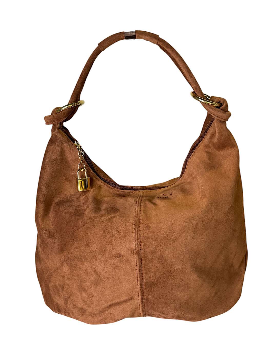 Adele Suede Bag in Brown