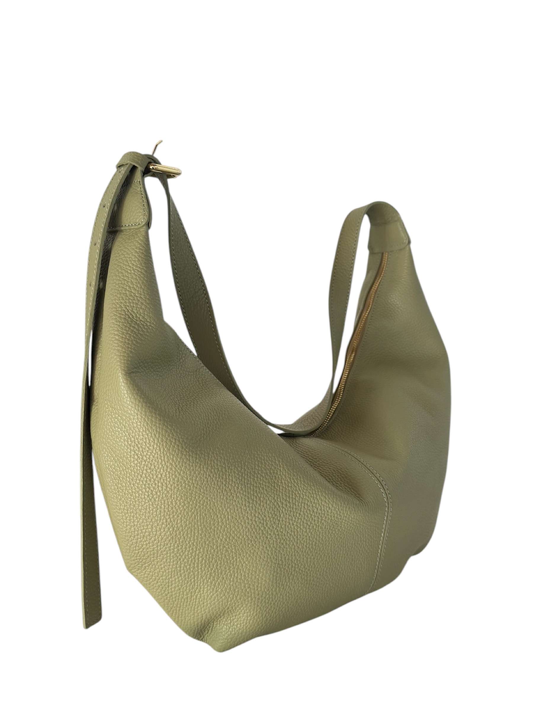Mega Cru Genuine Leather Olive Color