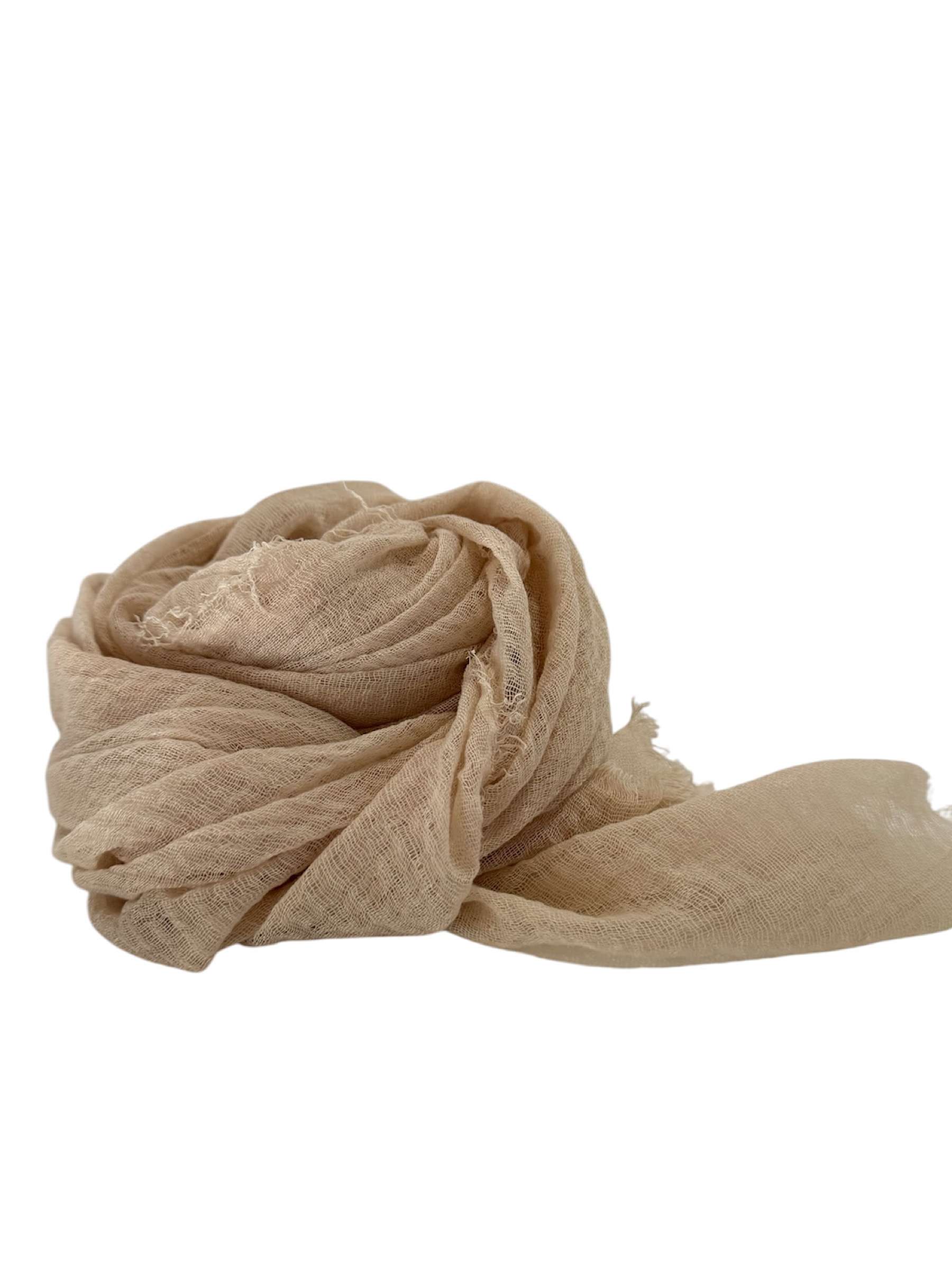 Butter Color Scarf