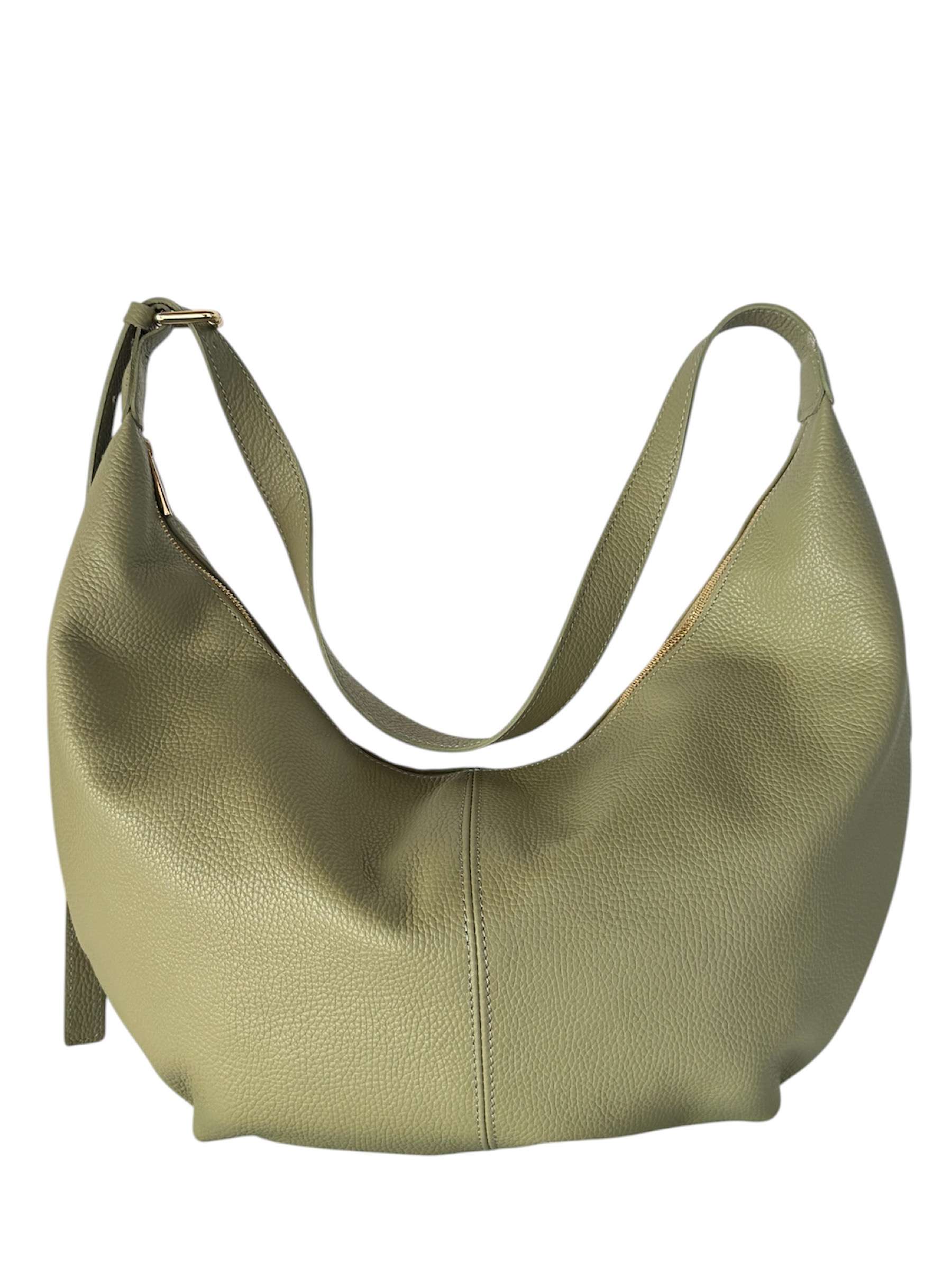 Mega Cru Genuine Leather Olive Color
