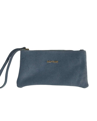 Suede Sugar Paper Clutch