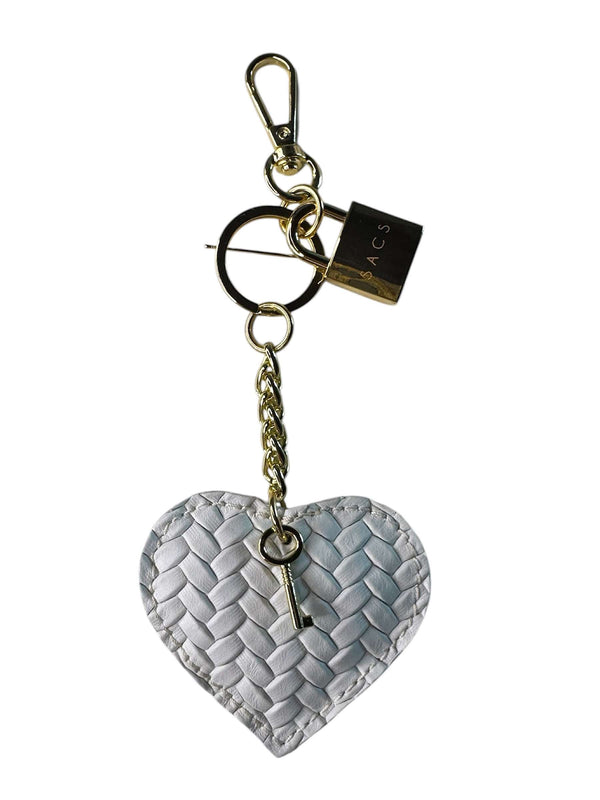 Heart Weave Genuine Leather with Talc
