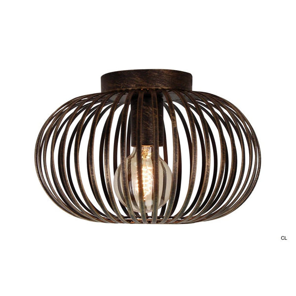 Chericoni Curvato Ceiling Lamp - 1 light - Ø30cm - E27 - Bronze