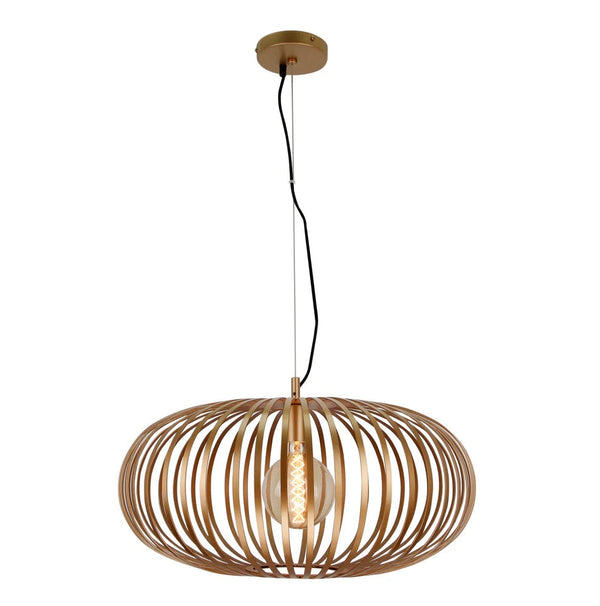 Lampada a sospensione Chericoni Curvato - 1 Luce - Ø 60 cm - E27 - Oro