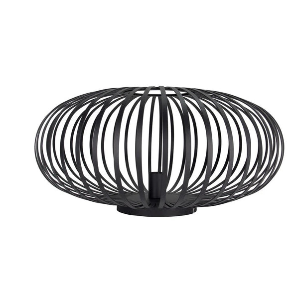 Chericoni Curvato Ceiling Lamp – 1 light – Ø60cm – E27 – Black