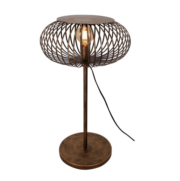 Chericoni Curvato Floor Lamp - 1 light - Ø 40cm - height 59 or 143cm - Bronze