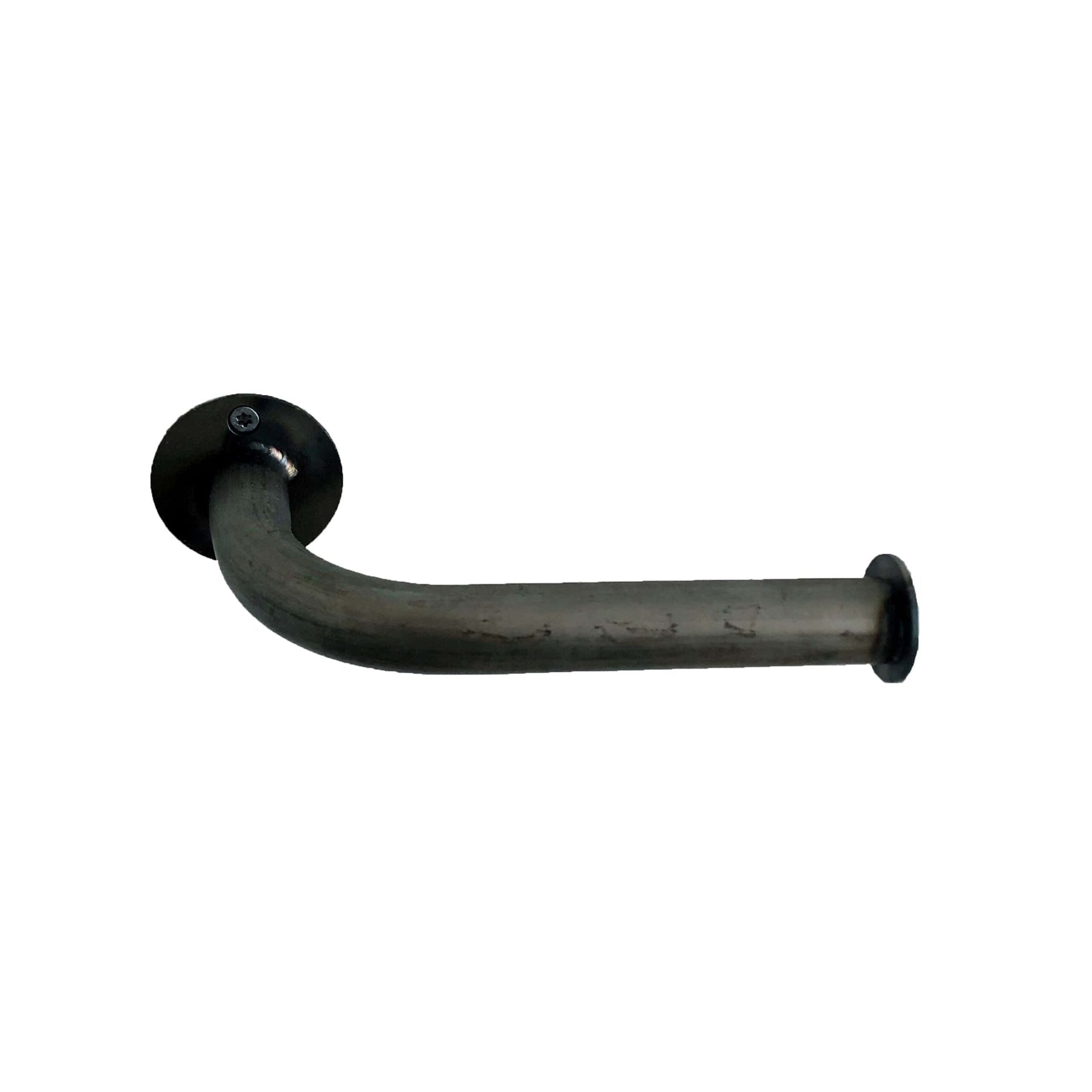 Industrial Toilet Roll Holder Matte Chrome