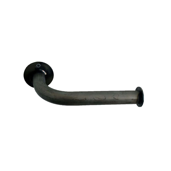 Industrial Toilet Roll Holder Matte Chrome