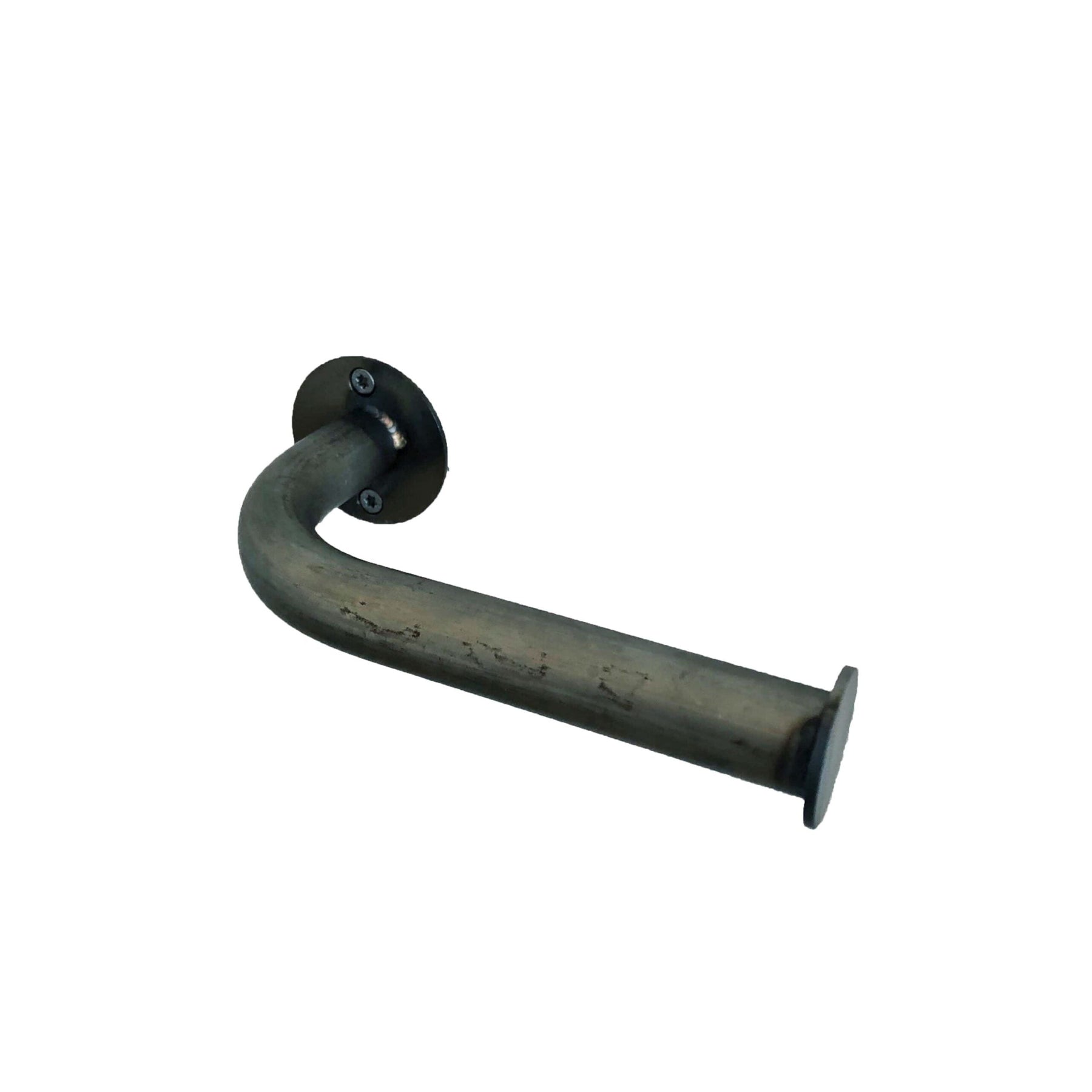 Industrial Toilet Roll Holder Matte Chrome