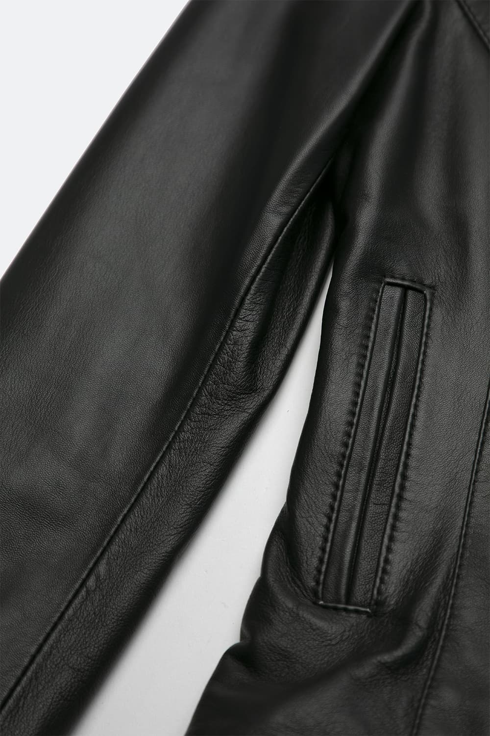 Irene Collo Chanel giacca donna 100% vera pelle Made in Italy - Barone Firenze