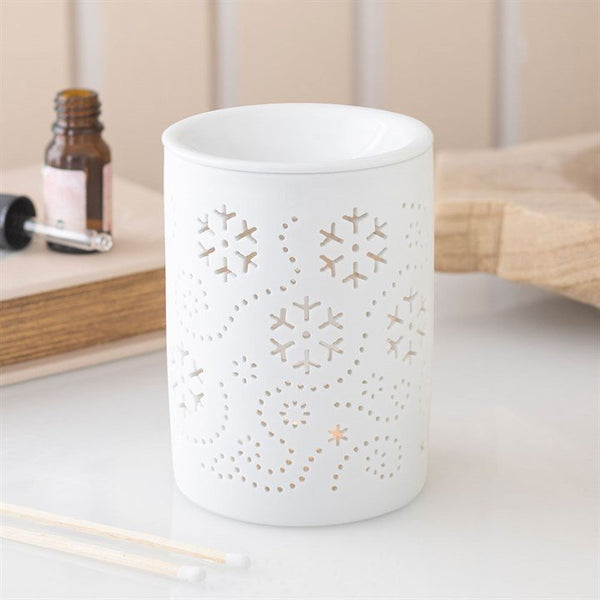 WHITE SNOWFLAKE DIFFUSER
