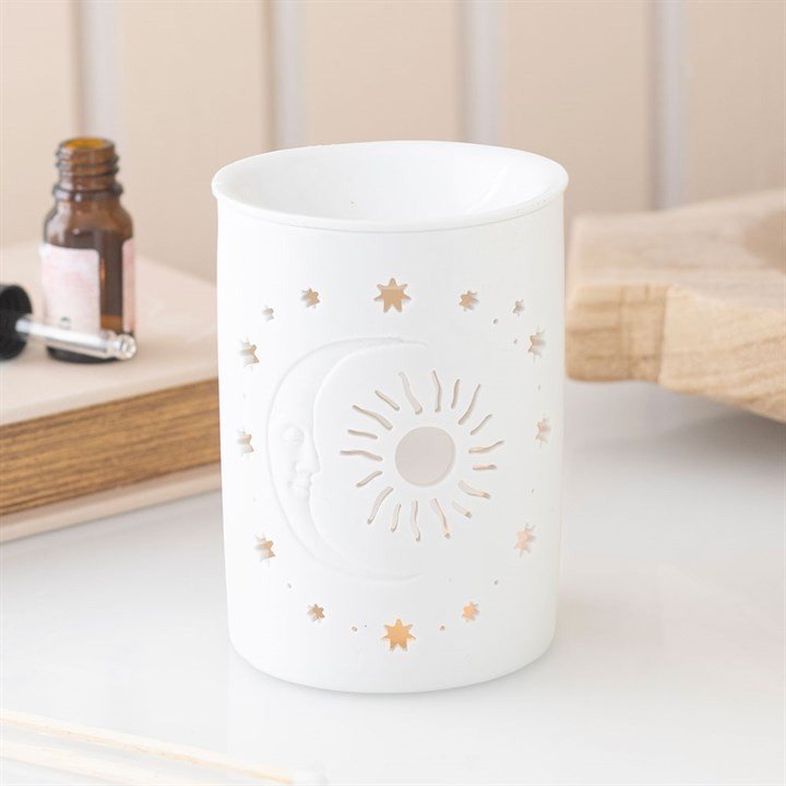 WHITE SUN AND MOON DIFFUSER