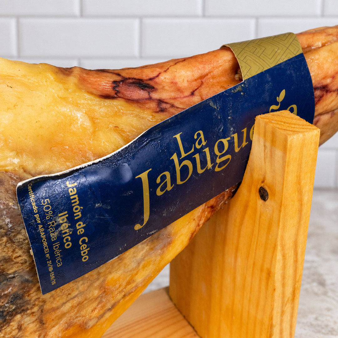 Iberian Cebo de Campo Ham with Bone - La Jabugueña