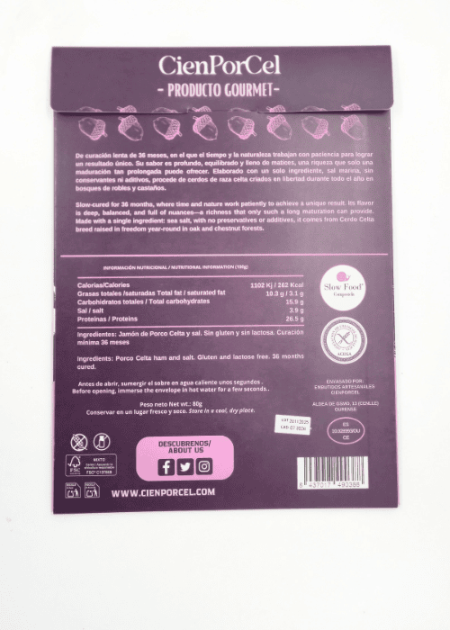 Celta Pork Ham – Hand Sliced