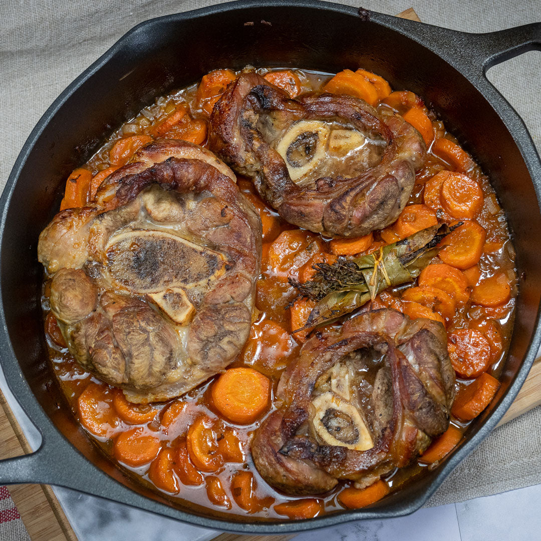 Sliced Veal Shank with Bone
