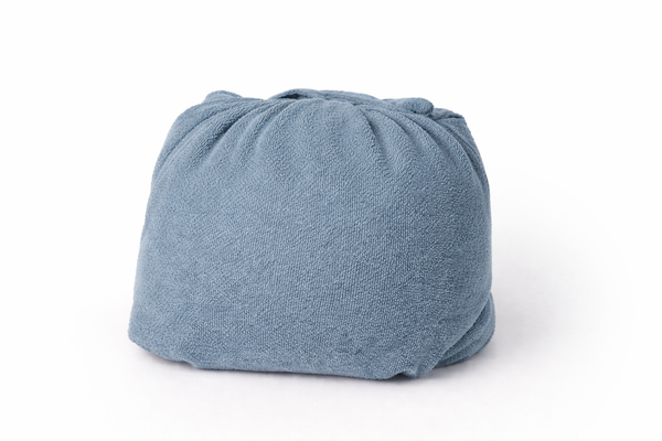 Waterproof Terry Mattress Sheet - Jeans Blue