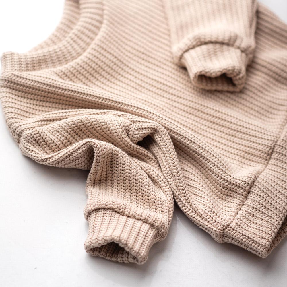 Jopa - Cable Knit Beige - PUFFI