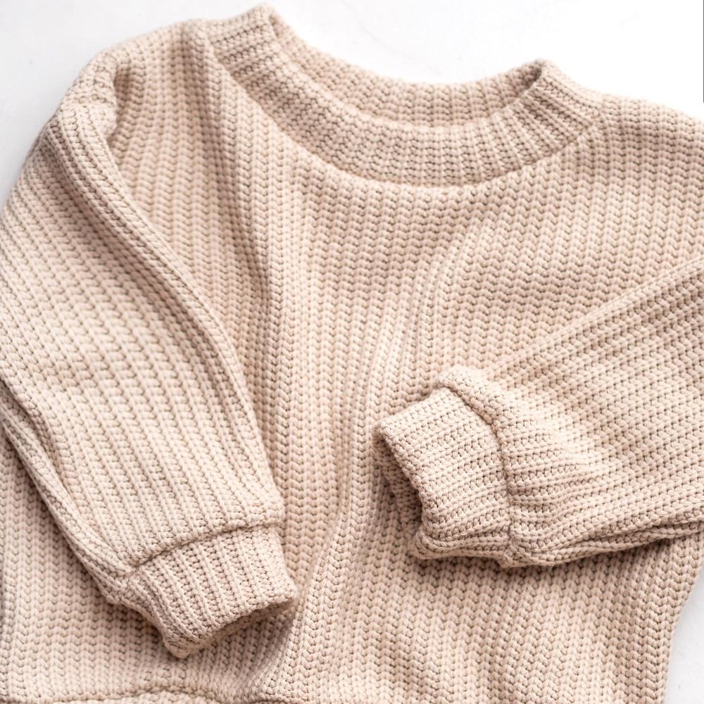 Jopa - Cable Knit Beige - PUFFI