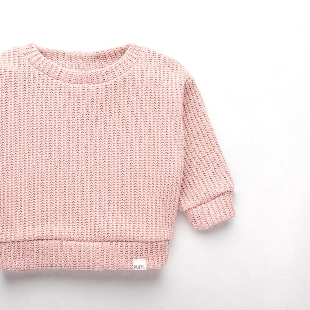 Jopa - Cable Knit Sweet Pink - PUFFI