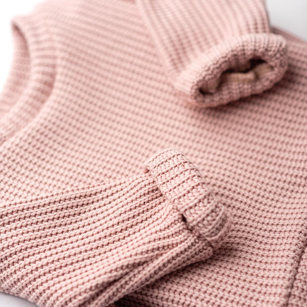 Jopa - Cable Knit Sweet Pink - PUFFI