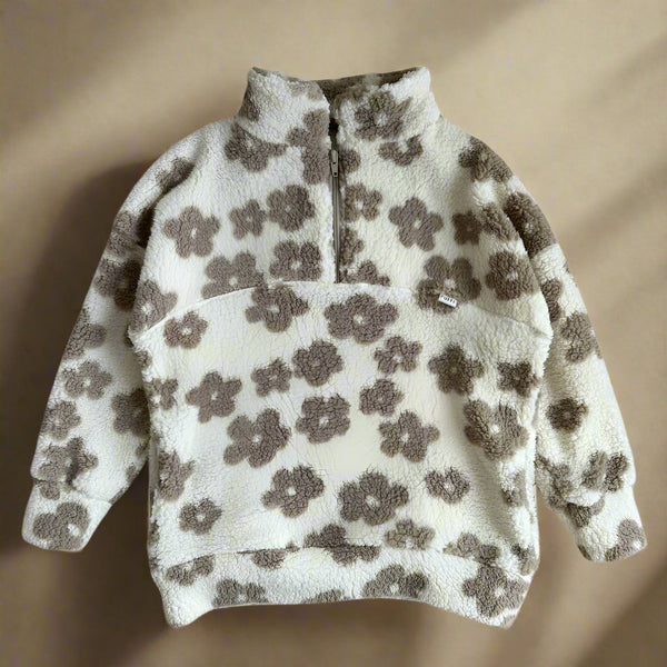 Jopa Sherpa Diasy - Half Zipper - PUFFI