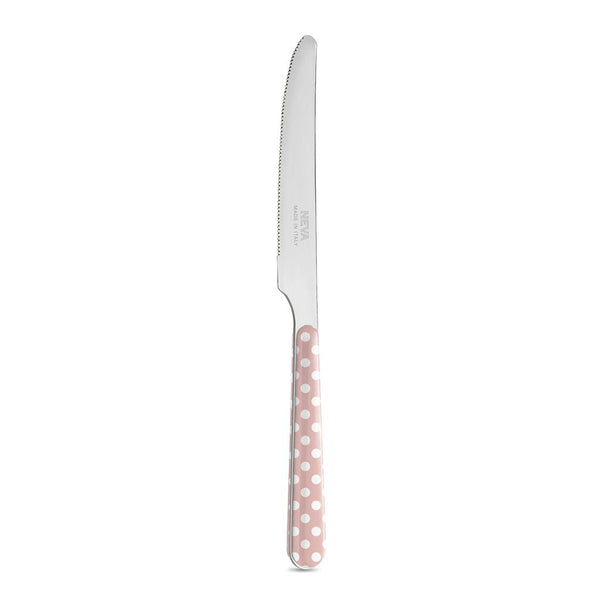4 Table Knives - Pink Dots BD14053LM