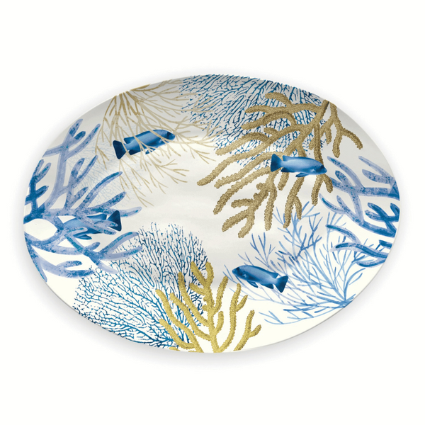 CORAL - OVAL TRAY - TOUCH-MEL